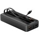 УМБ Vention 20000mAh 22.5W PD, Micro-USB/USB-C/2xUSB-A, built-in USB-C+Lightning Cables Black