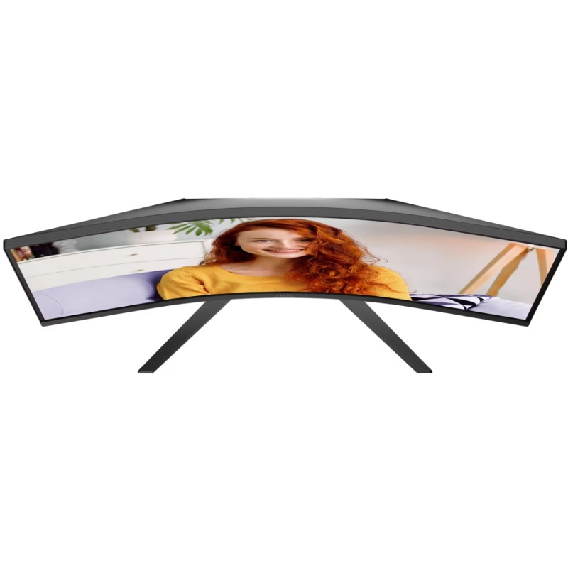TFT 34" AOC CU34B3E, UWQHD, VA, вигн., 120Гц, HDMI, DP, чорний