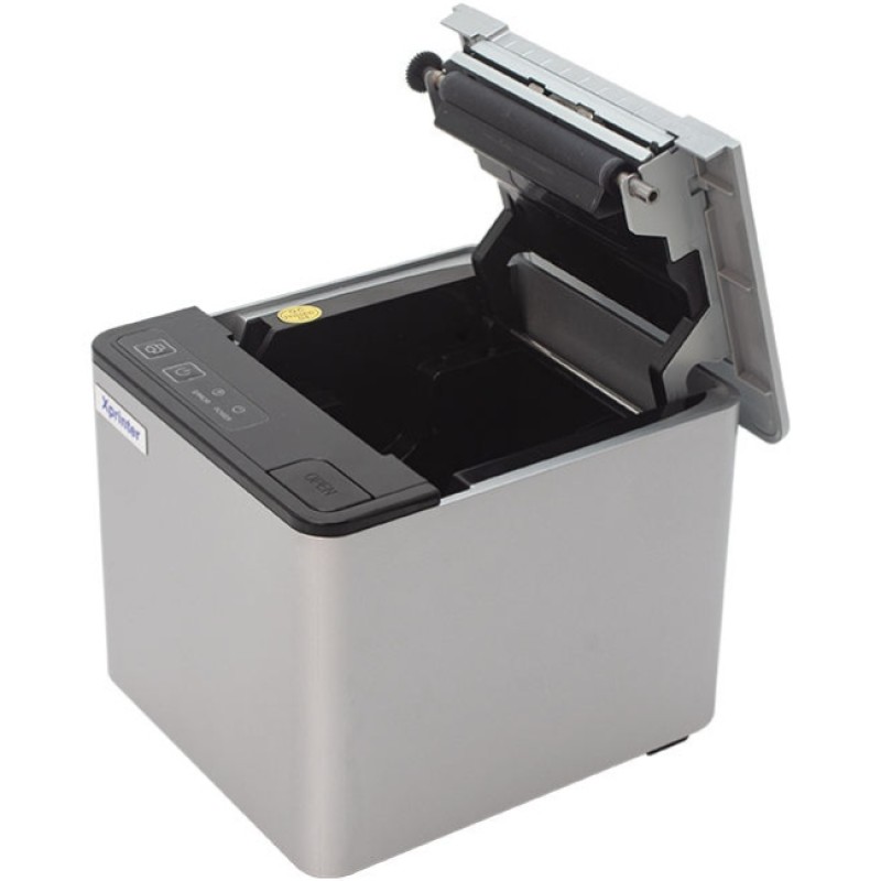 Принтер чеків Xprinter XP-Q809K (термодрук, 260мм/с, стрічка 80мм, USB+WiFi, авторізак,чорний)