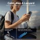 УМБ Vention 20000mAh 45W PD3.1, USB-A, USB-C In/Out, with Built-in USB-C cable Gray