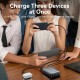 УМБ Vention 20000mAh 45W PD3.1, USB-A, USB-C In/Out, with Built-in USB-C cable Gray