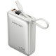 УМБ Vention 20000mAh 45W PD3.1, USB-A, USB-C In/Out, with Built-in USB-C cable Beige