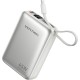 УМБ Vention 20000mAh 45W PD3.1, USB-A, USB-C In/Out, with Built-in USB-C cable Beige