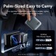 УМБ Vention 10000mAh 35W PD, USB-C In/Out, built-in USB-C, Lightning Cables, LED Display, Gray