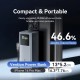 УМБ Vention 20000mAh 100W PD,QC3.0, USB-A,USB-C In/Out,with Built-in USB-C Cable, LED Display,Black