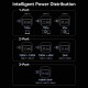 УМБ Vention 27000mAh 200W PD3.1, USB-A, USB-C In/Out, with Built-in USB-C Cable, TFT Display, Gray УМБ Vention 27000mAh 200W PD3.1, USB-A, USB-C In/Out, with Built-in USB-C Cable, TFT Display, Gray