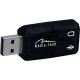 Звукова карта USB AUX jack, 2*TRS (Mic + Ear) Virtual 5.1 Channel, Media-Tech Звукова карта USB AUX jack, 2*TRS (Mic + Ear) Virtual 5.1 Channel, Media-Tech