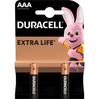 Батарейка AАA/LR03, Лужна, Duracell MN2400, BL (2шт.)