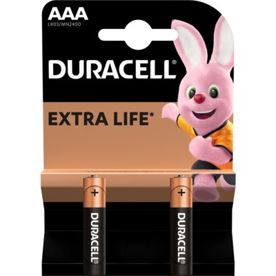 Батарейка AАA/LR03, Лужна, Duracell MN2400, BL (2шт.) Батарейка AАA/LR03, Лужна, Duracell MN2400, BL (2шт.)