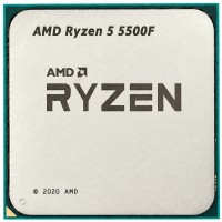 AMD Ryzen 5 6C/12T 5500F (3.0/4.4GHz,19MB,65W,AM4) Tray