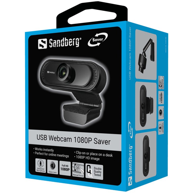 Веб-камера Sandberg Webcam 1080P Saver Веб-камера Sandberg Webcam 1080P Saver