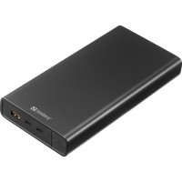 Павербанк (зовнішній акумулятор) Sandberg 40000mAh 127W Black