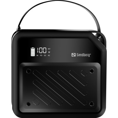 УМБ Sandberg 72000mAh 268W, DC9,6–12,6v, 2xUSB-A, 2xUSB-C 100w In/Out, LMFP, ліхтарик 6Вт