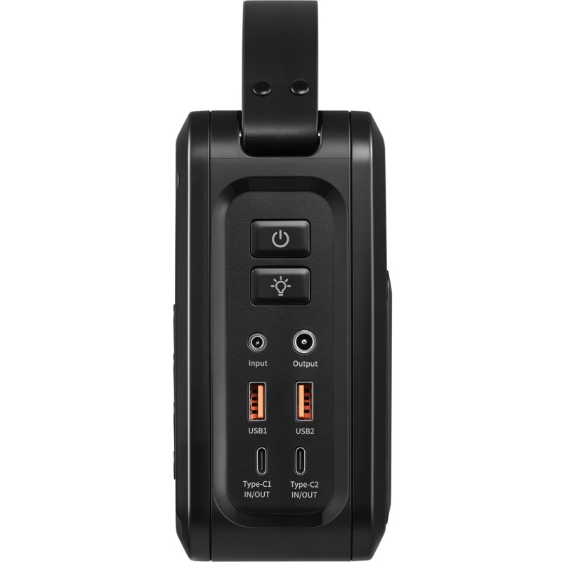УМБ Sandberg 72000mAh 268W, DC9,6–12,6v, 2xUSB-A, 2xUSB-C 100w In/Out, LMFP, ліхтарик 6Вт