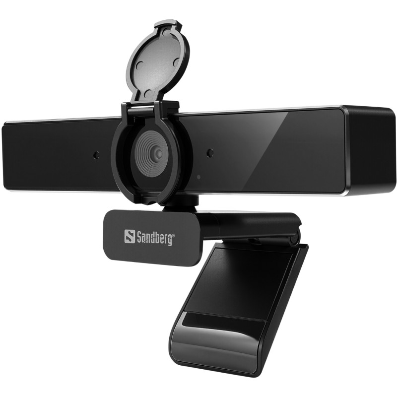 Веб-камера Sandberg 4K Webcam USB-A/USB-C connection, ENC, Remote control Веб-камера Sandberg 4K Webcam USB-A/USB-C connection, ENC, Remote control