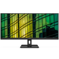 TFT 34&quot; AOC U34E2M, WQHD, VA, 100Гц, 2х HDMI, DP, чорний