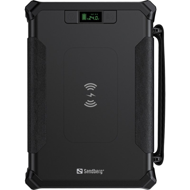 УМБ Sandberg 96000mAh Survivor DC84W PD USB-C60W Cigar Lighter 180W 2USB-A18W,Wireless LiFePo4 УМБ Sandberg 96000mAh Survivor DC84W PD USB-C60W Cigar Lighter 180W 2USB-A18W,Wireless LiFePo4