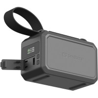 УМБ Sandberg 40000mAh,Survivor 100W, 2xUSB-С, USB-A, LED ліхтар, PowerThru, чорний