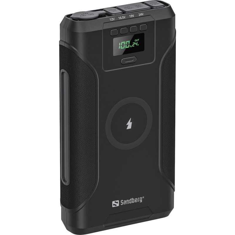 УМБ Sandberg 76800mAh Survivor DC91W PD100W,2xUSB-С+USB-A18W,Cigar Lighter120W,QI-15W,PowerThru УМБ Sandberg 76800mAh Survivor DC91W PD100W,2xUSB-С+USB-A18W,Cigar Lighter120W,QI-15W,PowerThru