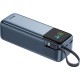 УМБ Sandberg 27000mAh 240W PD, USB-A, USB-C In/Out, with built-in Type-C cable 140W УМБ Sandberg 27000mAh 240W PD, USB-A, USB-C In/Out, with built-in Type-C cable 140W