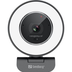 Веб-камера Sandberg Streamer USB Webcam Pro Elite Full HD, Remote control, USB-A/USB-C connection