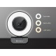 Веб-камера Sandberg Streamer USB Webcam Pro Elite Full HD, Remote control, USB-A/USB-C connection