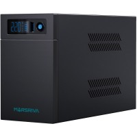 ДБЖ Marsriva MR-UF800L, 800ВА/480Вт, Line-Interactive, LED version, з літієвою батареєю
