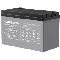 Акумуляторна батарея Marsriva 12.8V, 100A, AGM Gel battery Акумуляторна батарея Marsriva 12.8V, 100A, AGM Gel battery