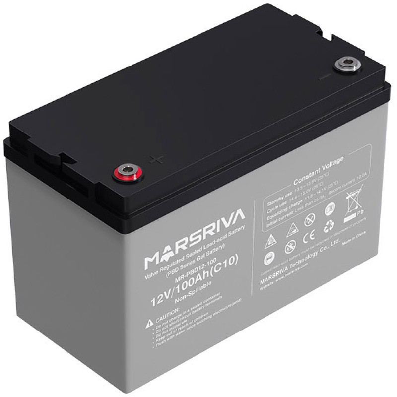 Акумуляторна батарея Marsriva 12.8V, 100A, AGM Gel battery Акумуляторна батарея Marsriva 12.8V, 100A, AGM Gel battery