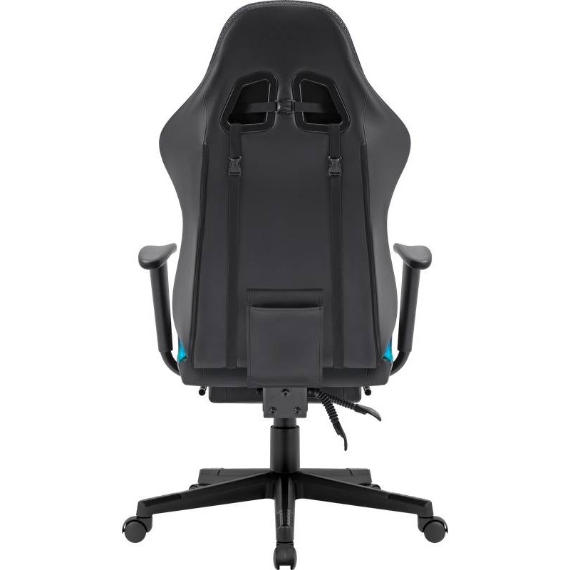 Крісло ігрове Defender Watcher, 60мм, Клас 4, RGB ПУ, чорне