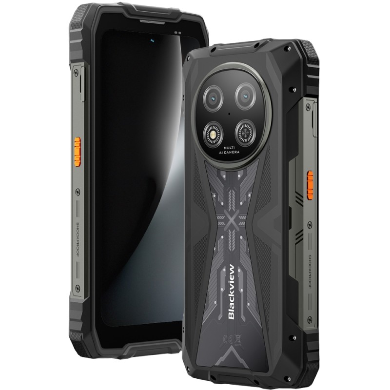 Смартфон Blackview ROCK 2 6.67" HD+ /12GB/256GB/ T8100 /15000mAh / 16+13Мп /IP69K/Black Смартфон Blackview ROCK 2 6.67" HD+ /12GB/256GB/ T8100 /15000mAh / 16+13Мп /IP69K/Black