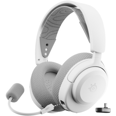 Ігрова гарнітура SteelSeries Arctis Nova 3 Wireless for PC MultiPlatform White Ігрова гарнітура SteelSeries Arctis Nova 3 Wireless for PC MultiPlatform White