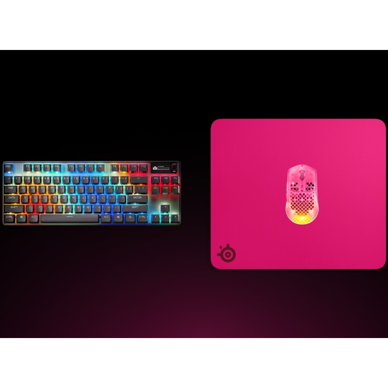 Ігрова поверхня SteelSeries QcK Heavy Large 450х400х6мм Magenta
