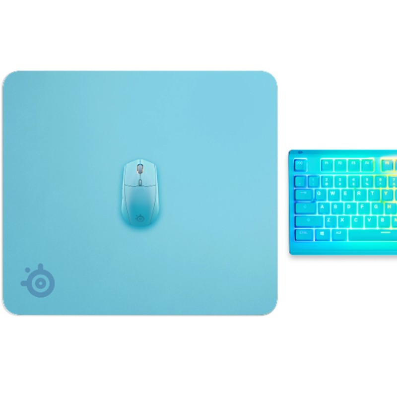 Ігрова поверхня SteelSeries QcK L 450х400х2мм Aqua Ігрова поверхня SteelSeries QcK L 450х400х2мм Aqua
