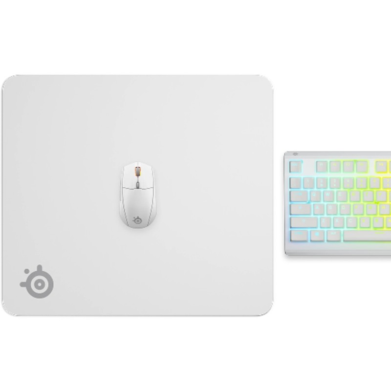 Ігрова поверхня SteelSeries QcK L 450х400х2мм White