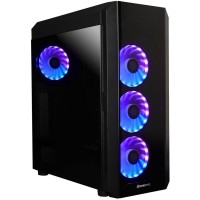 Корпус Chieftec SCORPION III GL-03B-OP 4x120mm A-RGB, Type-C ATX, без БЖ, Black Корпус Chieftec SCORPION III GL-03B-OP 4x120mm A-RGB, Type-C ATX, без БЖ, Black