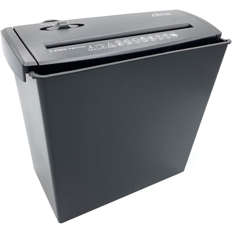 Знищувач документів Media-Tech MT215, A4, 80g х 5, CD/DVD, 9,5 л., P-1, O-1