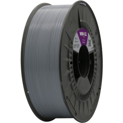 Пластик (Filament) WINKLE PLA HD 1кг, 1.75мм, попелясто-сірий