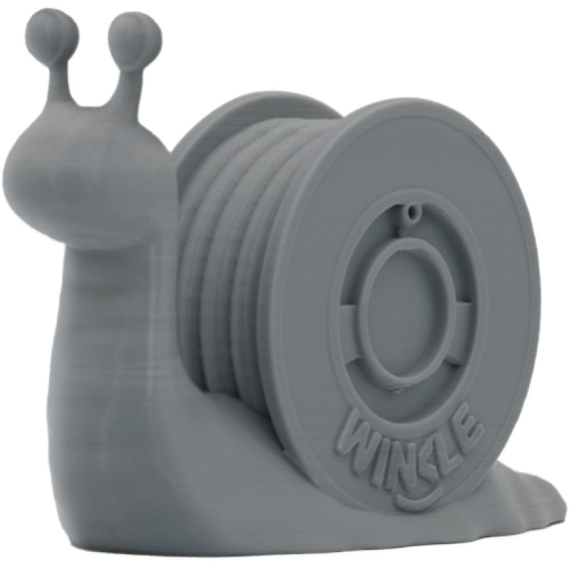 Пластик (Filament) WINKLE PLA HD 1кг, 1.75мм, попелясто-сірий