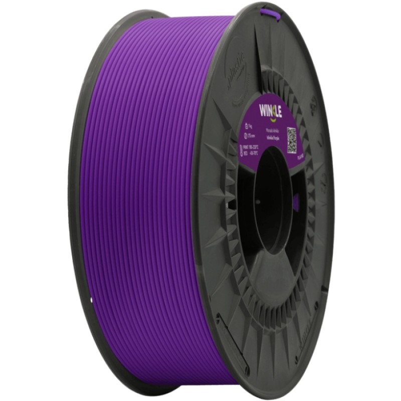 Пластик (Filament) WINKLE PLA HD 1кг, 1.75мм, фіолетовий