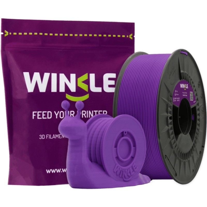 Пластик (Filament) WINKLE PLA HD 1кг, 1.75мм, фіолетовий Пластик (Filament) WINKLE PLA HD 1кг, 1.75мм, фіолетовий
