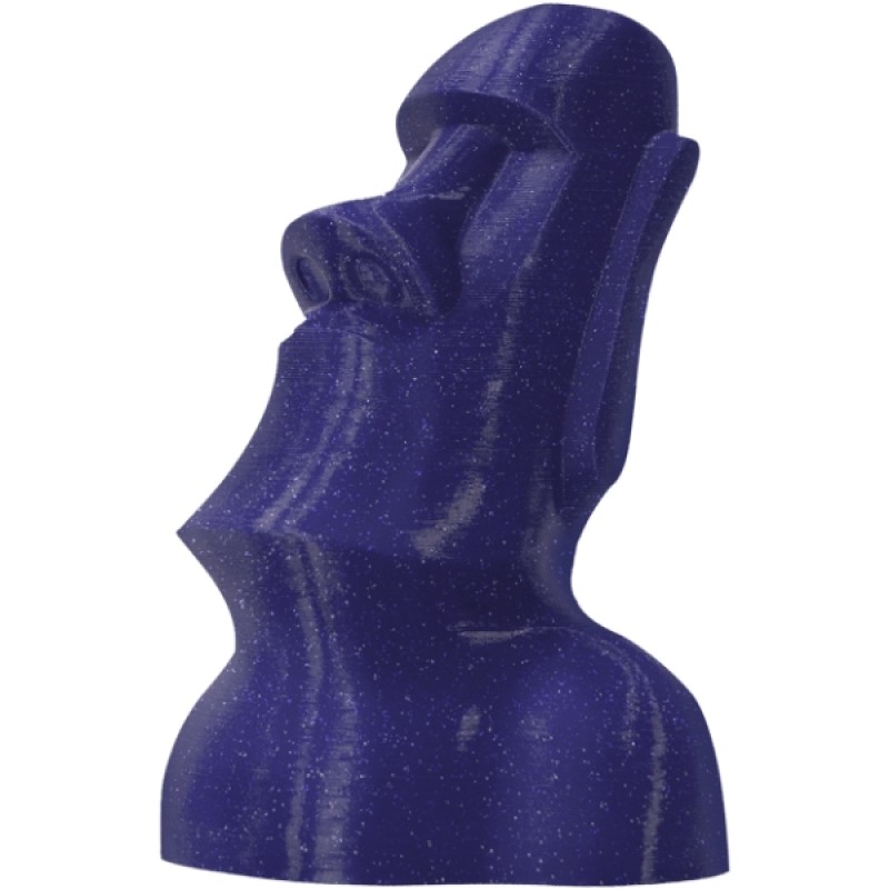 Пластик (Filament) WINKLE PLA HD 1кг, 1.75мм, блискучий, синя ніч