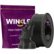 Пластик (Filament) WINKLE PLA HD 1кг, 1.75мм, блискучий, галактично-чорний