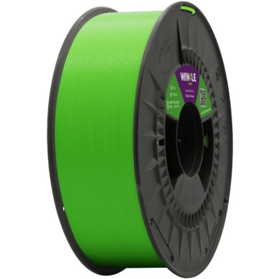 Пластик (Filament) WINKLE PLA HD 1кг, 1.75мм, флуоресцентний, електрично-зелений