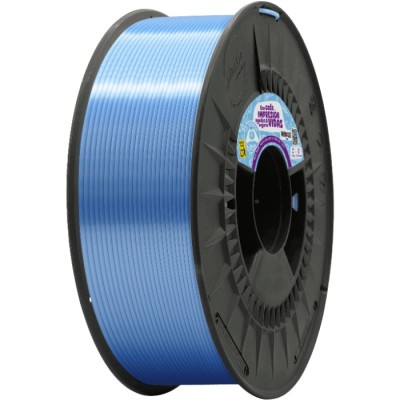 Пластик (Filament) WINKLE PLA SILK 1кг, 1.75мм, блакитний