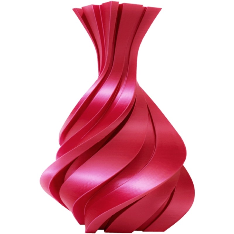 Пластик (Filament) WINKLE PLA SILK 1кг, 1.75мм, рубіново-рожевий