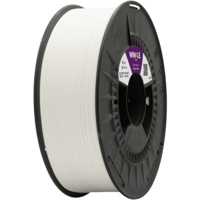 Пластик (Filament) WINKLE PETG 1кг, 1.75мм, льодовиково-білий