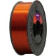 Пластик (Filament) WINKLE PETG CRYSTAL 1кг, 1.75мм, бурштиновий оранж