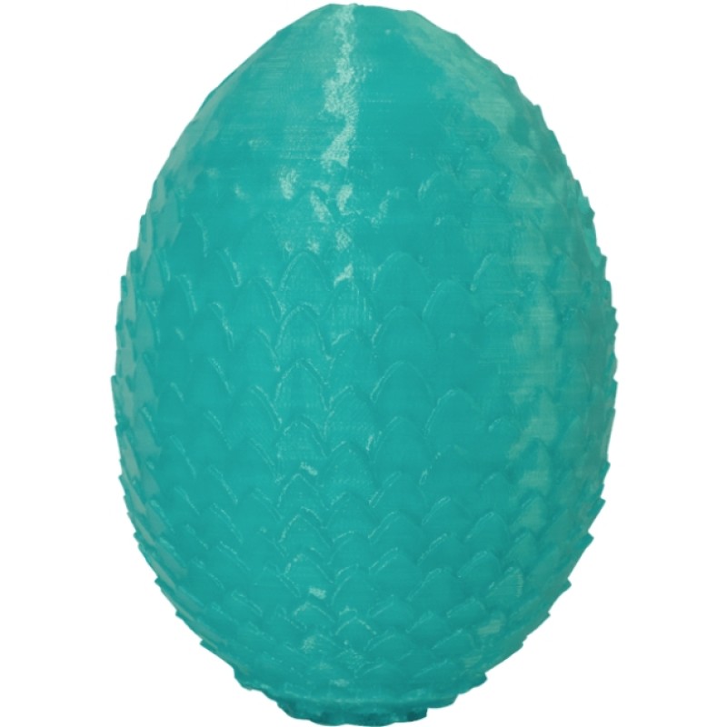 Пластик (Filament) WINKLE PETG CRYSTAL 1кг, 1.75мм, аквамариново-синій