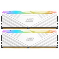 DDR5 32Gb 6000MHz (2*16Gb) AGI TURBOSPRINT Heatsink White RGB Kit, Retail